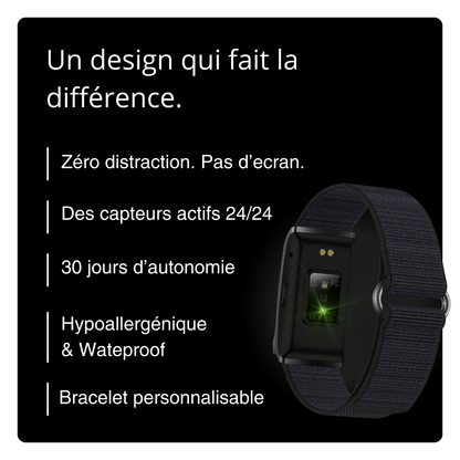 Bionny 4.0 - Le bracelet biométrique de santé qui comprend votre corps mieux que vous.